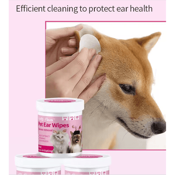 Ear Wipes for Dogs and Cats