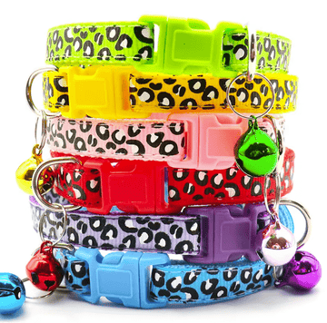 Leopard Animal Print Dog Collars